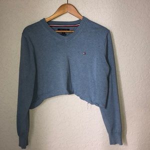 cropped sweater